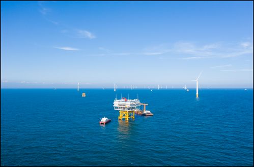 中廣核汕尾50萬千瓦海上風電項目全部機組實現并網發電，助力綠色能源發展